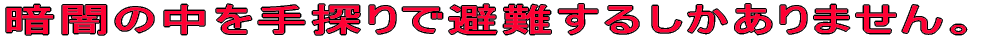 ������d���Ƃ��Ȃ��ЊQ�ɑ���������E�E�E 
